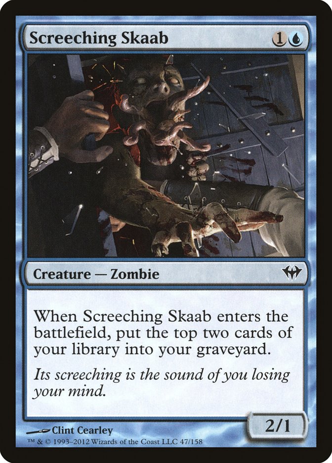 Screeching Skaab [Dark Ascension] | Tables and Towers