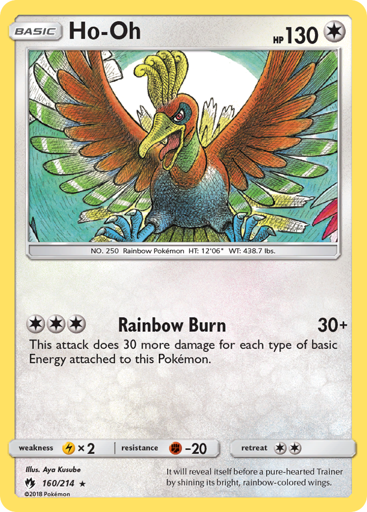 Ho-Oh (160/214) [Sun & Moon: Lost Thunder] | Tables and Towers