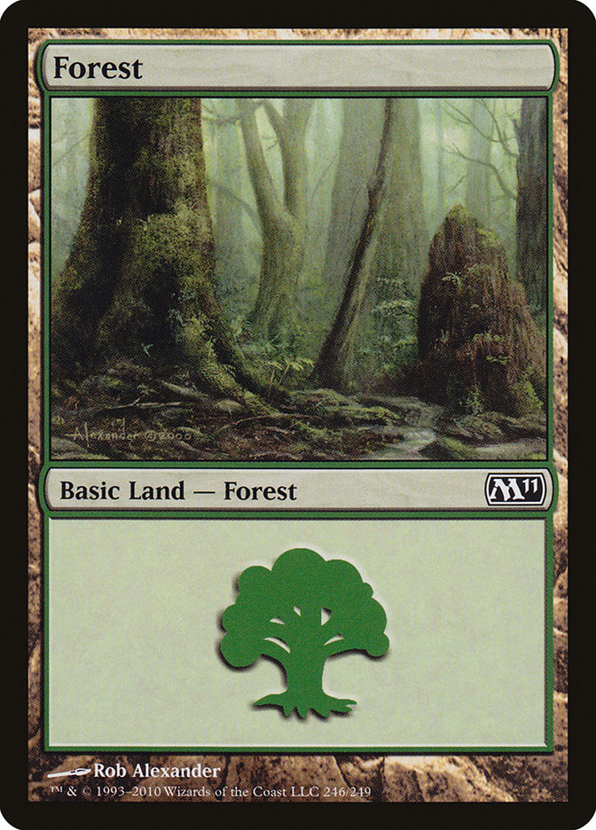 Forest (246) [Magic 2011] | Tables and Towers