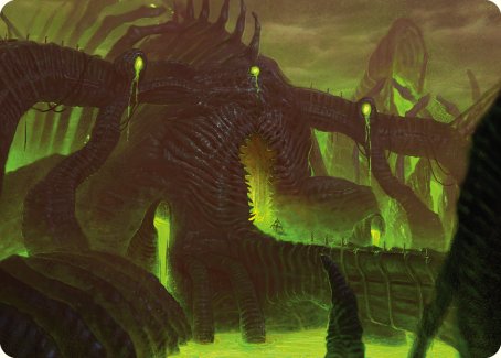 The Dross Pits Art Card [Phyrexia: All Will Be One Art Series] | Tables and Towers