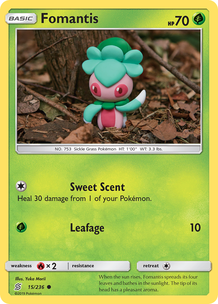 Fomantis (15/236) [Sun & Moon: Unified Minds] | Tables and Towers