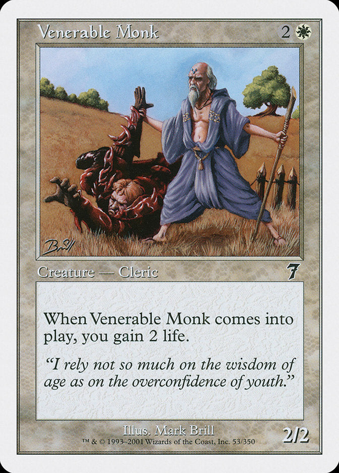 Venerable Monk [Seventh Edition] | Tables and Towers