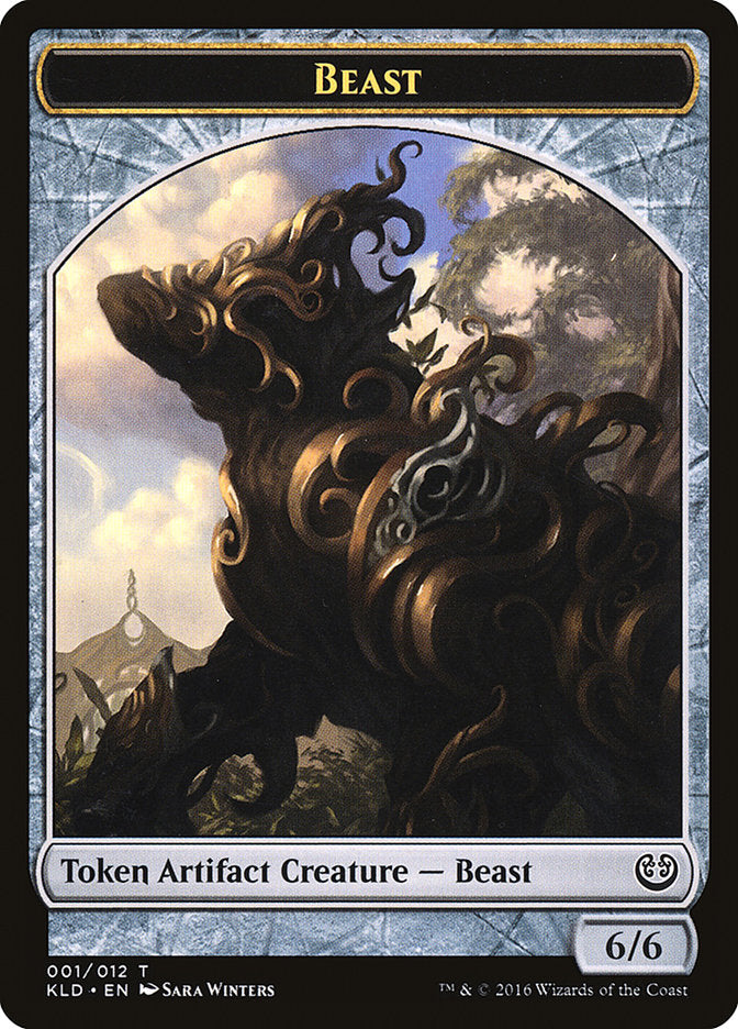 Beast Token [Kaladesh Tokens] | Tables and Towers