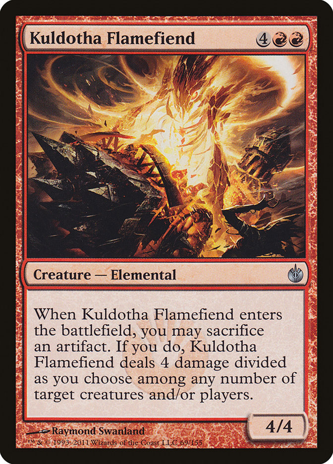 Kuldotha Flamefiend [Mirrodin Besieged] | Tables and Towers