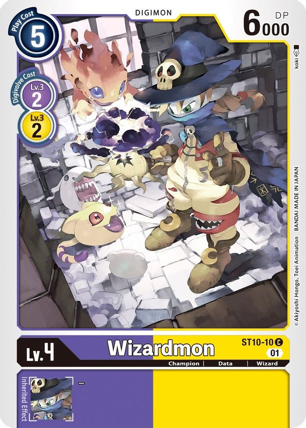 Wizardmon [ST10-10] [Starter Deck: Parallel World Tactician] | Tables and Towers