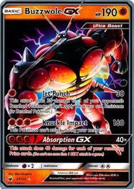 Buzzwole GX (57/111) (Buzzroc - Naohito Inoue) [World Championships 2018] | Tables and Towers