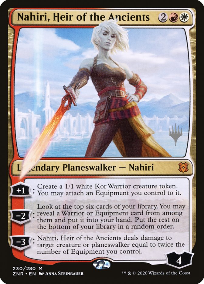 Nahiri, Heir of the Ancients (Promo Pack) [Zendikar Rising Promos] | Tables and Towers