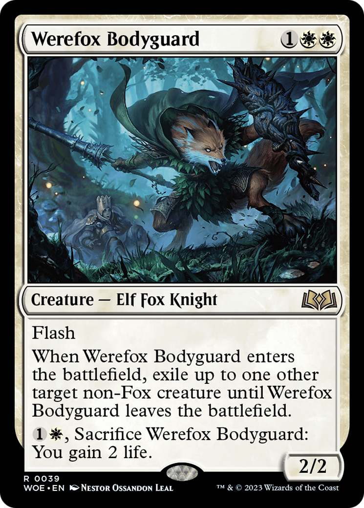 Werefox Bodyguard [Wilds of Eldraine] | Tables and Towers