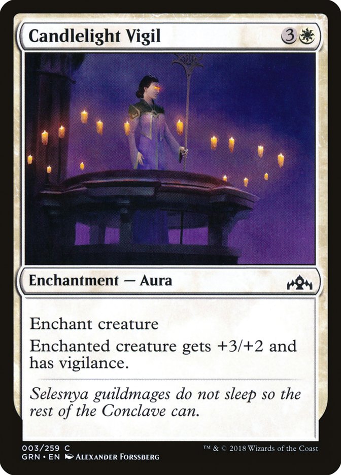 Candlelight Vigil [Guilds of Ravnica] | Tables and Towers