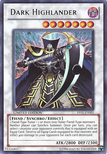 Dark Highlander [YF01-EN001] Ultra Rare | Tables and Towers