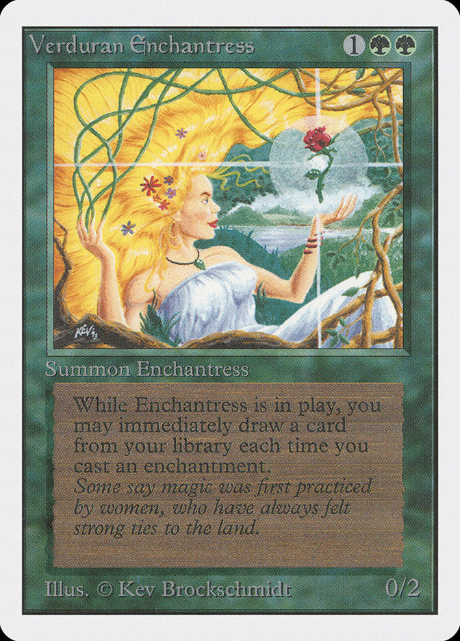 Verduran Enchantress [Unlimited Edition] | Tables and Towers