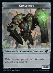 Thopter // Construct (005) Double-Sided Token [The Brothers' War Tokens] | Tables and Towers