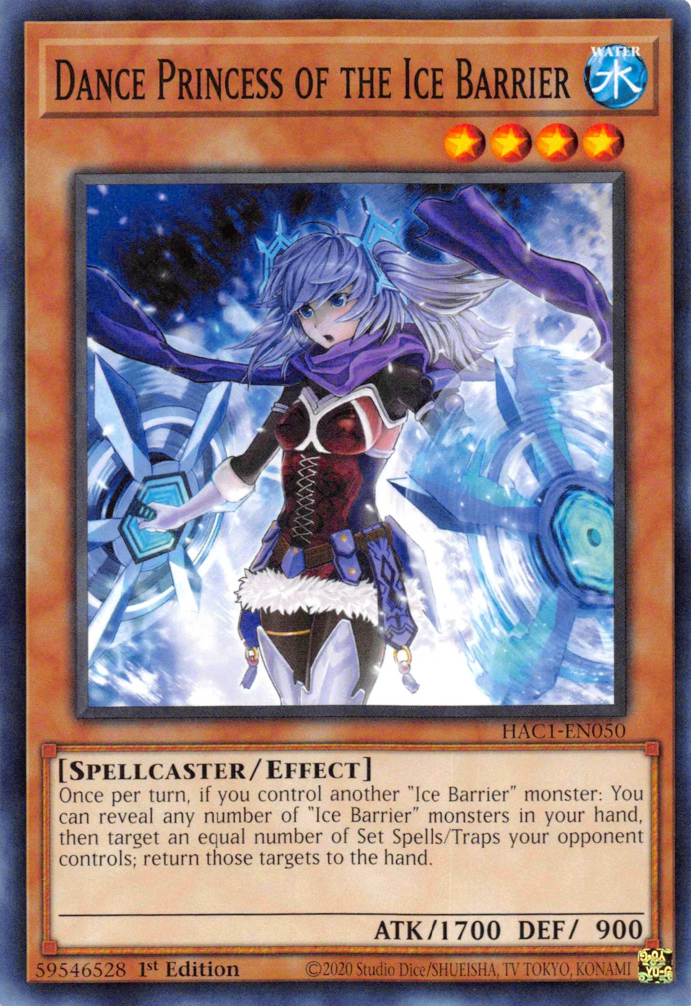 Dance Princess of the Ice Barrier [HAC1-EN050] Common | Tables and Towers