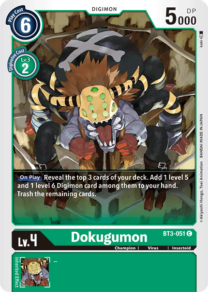 Dokugumon [BT3-051] [Release Special Booster Ver.1.5] | Tables and Towers