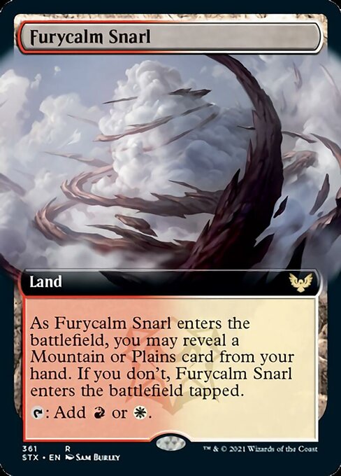 Furycalm Snarl (Extended Art) [Strixhaven: School of Mages] | Tables and Towers