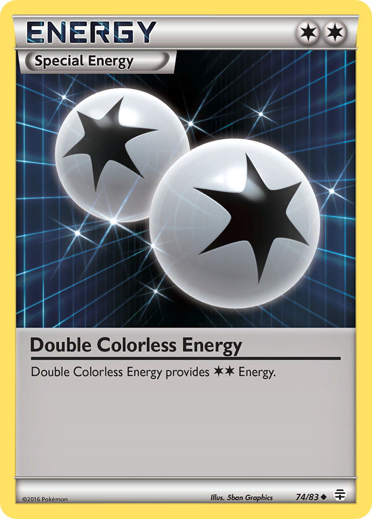 Double Colorless Energy (74/83) [XY: Generations] | Tables and Towers