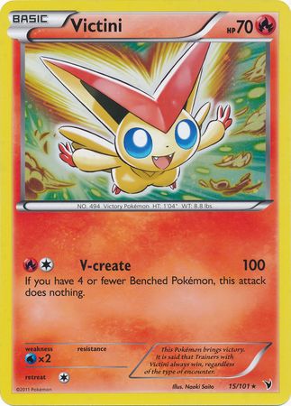 Victini (15/101) (Jumbo Card) [Black & White: Noble Victories] | Tables and Towers