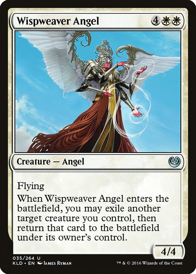 Wispweaver Angel [Kaladesh] | Tables and Towers