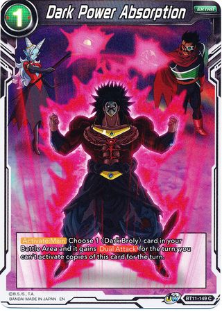 Dark Power Absorption (BT11-149) [Vermilion Bloodline 2nd Edition] | Tables and Towers