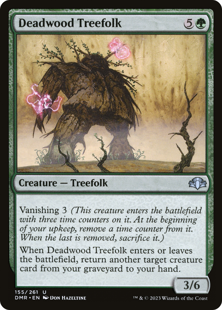 Deadwood Treefolk [Dominaria Remastered] | Tables and Towers