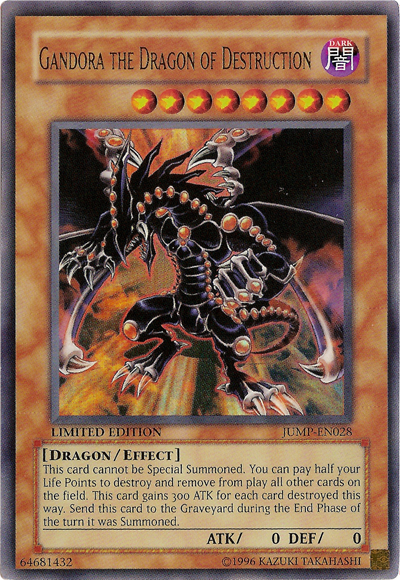 Gandora the Dragon of Destruction [JUMP-EN028] Ultra Rare | Tables and Towers