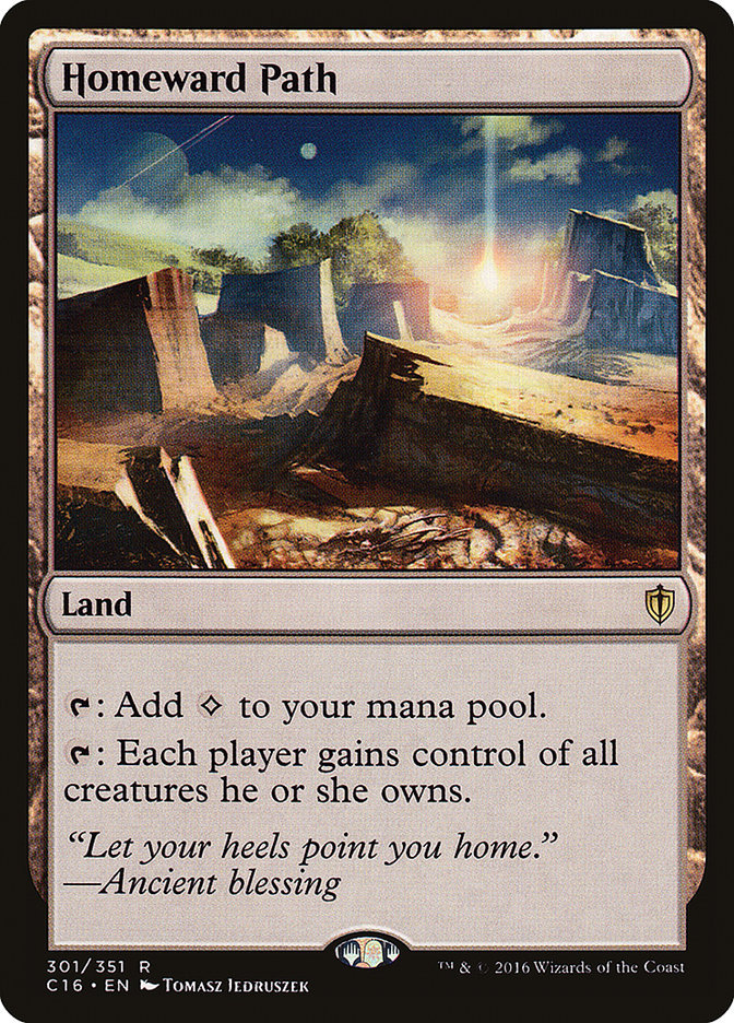 Homeward Path [Commander 2016] | Tables and Towers