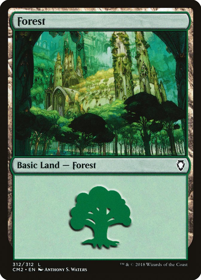 Forest (312) [Commander Anthology Volume II] | Tables and Towers