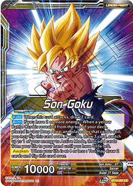 Son Goku // SS4 Son Goku, Returned from Hell (BT14-091) [Cross Spirits] | Tables and Towers