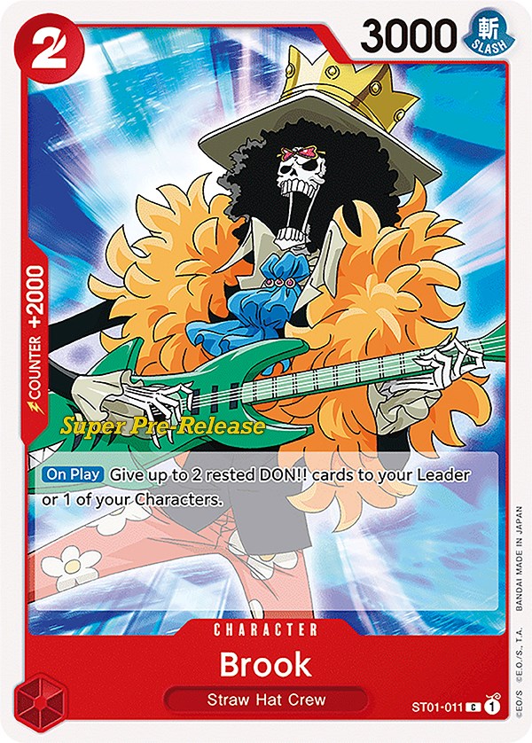 Brook [Super Pre-Release Starter Deck: Straw Hat Crew] | Tables and Towers