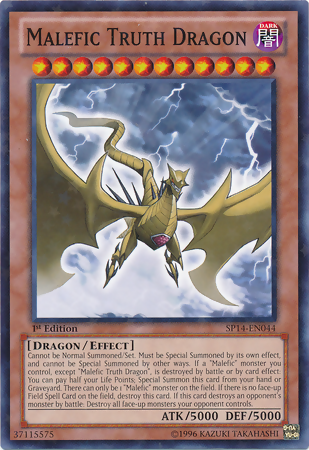 Malefic Truth Dragon [SP14-EN044] Starfoil Rare | Tables and Towers