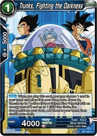 Trunks, Fighting the Darkness (BT7-031_PR) [Assault of the Saiyans Prerelease Promos] | Tables and Towers