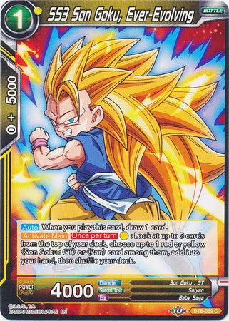 SS3 Son Goku, Ever-Evolving (BT8-069) [Malicious Machinations] | Tables and Towers