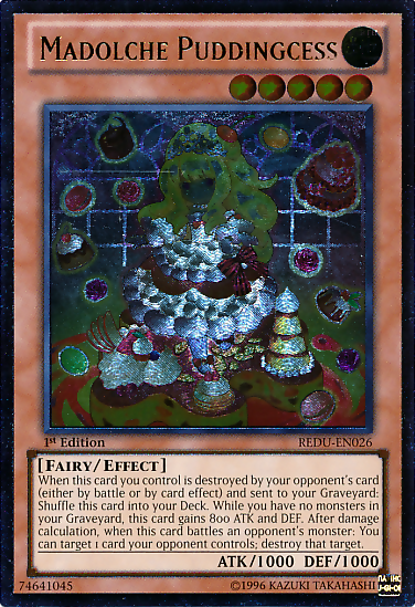 Madolche Puddingcess [REDU-EN026] Ultimate Rare | Tables and Towers