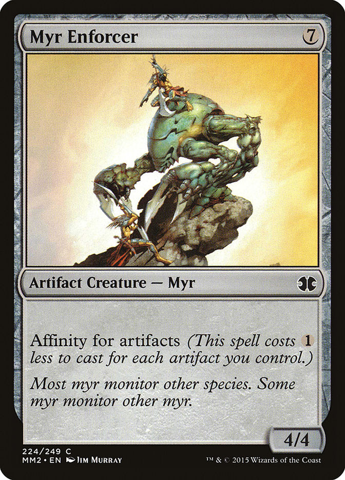 Myr Enforcer [Modern Masters 2015] | Tables and Towers