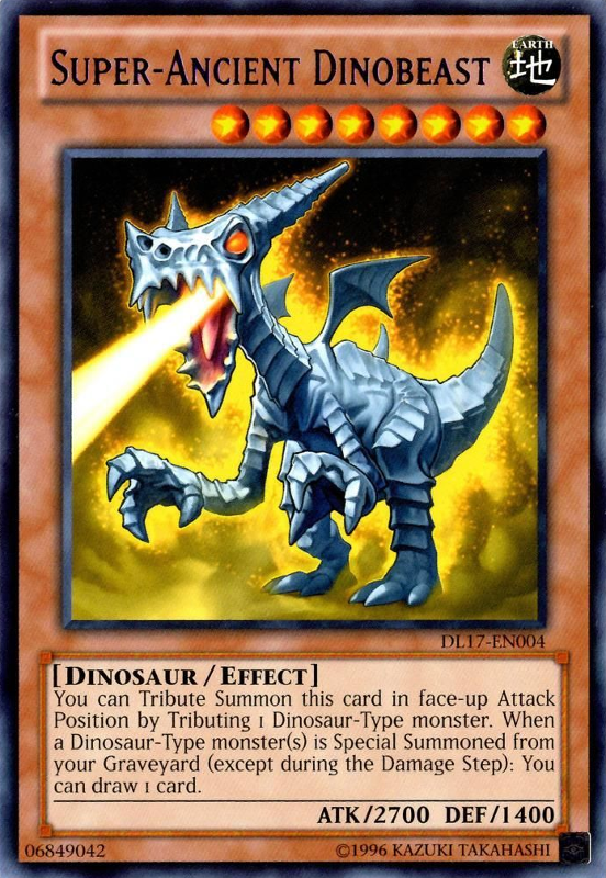 Super-Ancient Dinobeast (Purple) [DL17-EN004] Rare | Tables and Towers