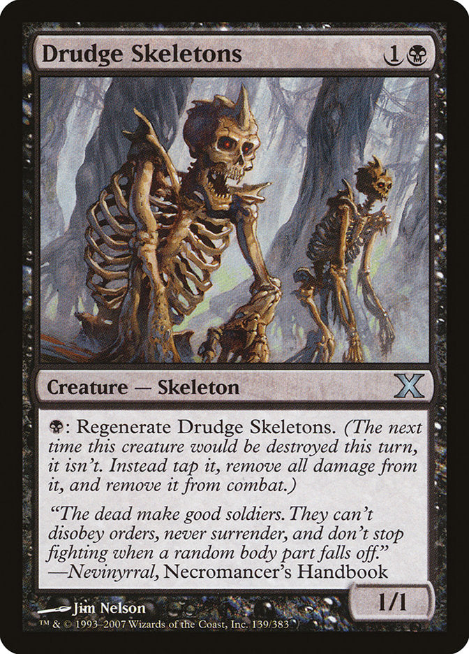 Drudge Skeletons [Tenth Edition] | Tables and Towers