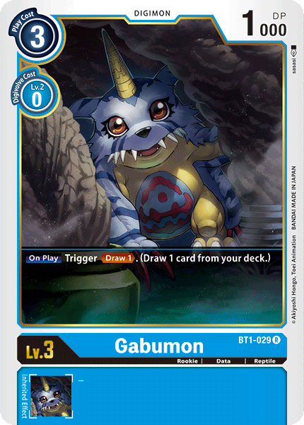 Gabumon [BT1-029] [Release Special Booster Ver.1.0] | Tables and Towers