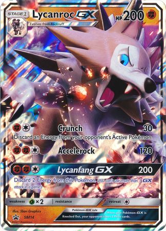 Lycanroc GX (SM14) (Jumbo Card) [Sun & Moon: Black Star Promos] | Tables and Towers