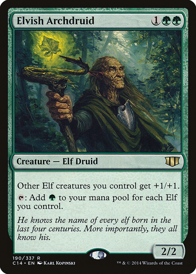 Elvish Archdruid [Commander 2014] | Tables and Towers