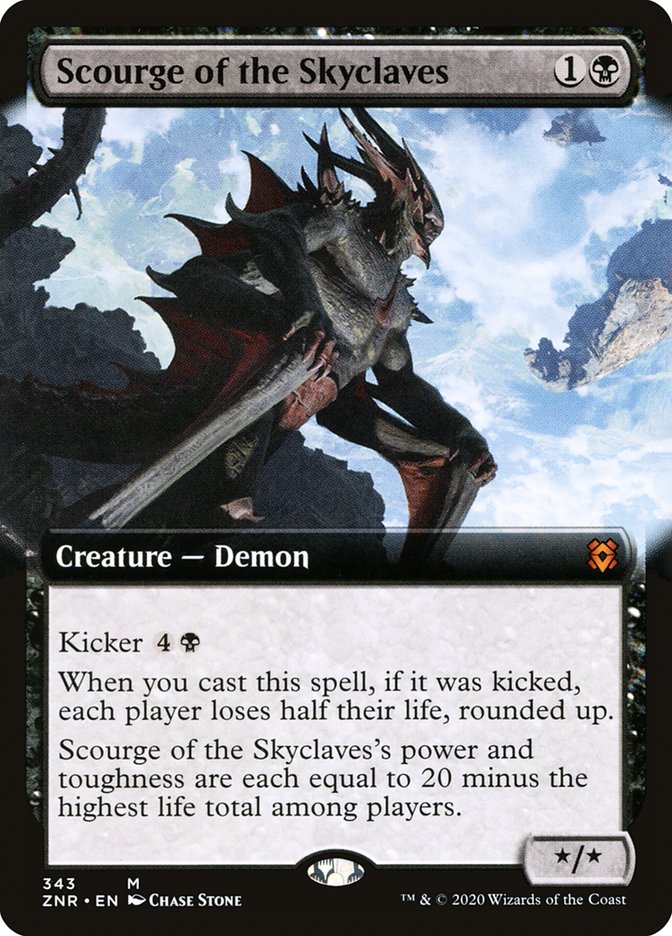 Scourge of the Skyclaves (Extended Art) [Zendikar Rising] | Tables and Towers