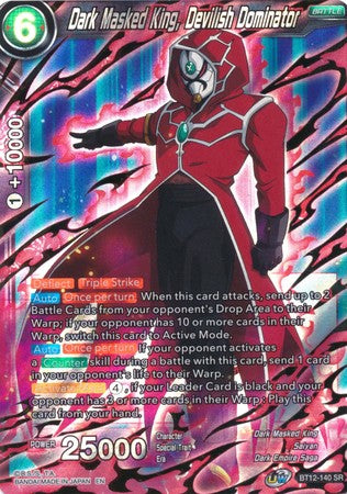 Dark Masked King, Devilish Dominator (BT12-140) [Vicious Rejuvenation] | Tables and Towers