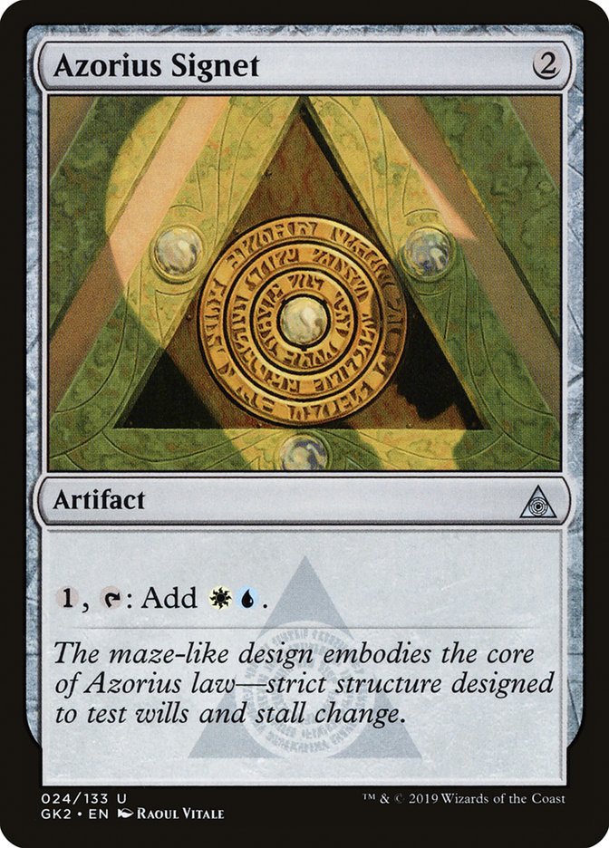 Azorius Signet [Ravnica Allegiance Guild Kit] | Tables and Towers