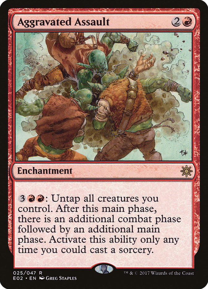 Aggravated Assault [Explorers of Ixalan] | Tables and Towers