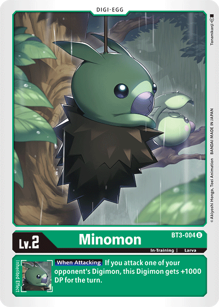 Minomon [BT3-004] [Release Special Booster Ver.1.5] | Tables and Towers