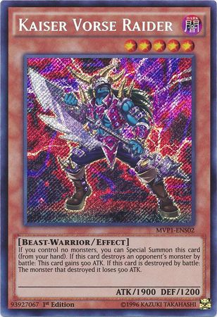 Kaiser Vorse Raider [MVP1-ENS02] Secret Rare | Tables and Towers