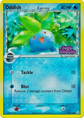 Oddish (73/110) (Delta Species) (Stamped) [EX: Holon Phantoms] | Tables and Towers