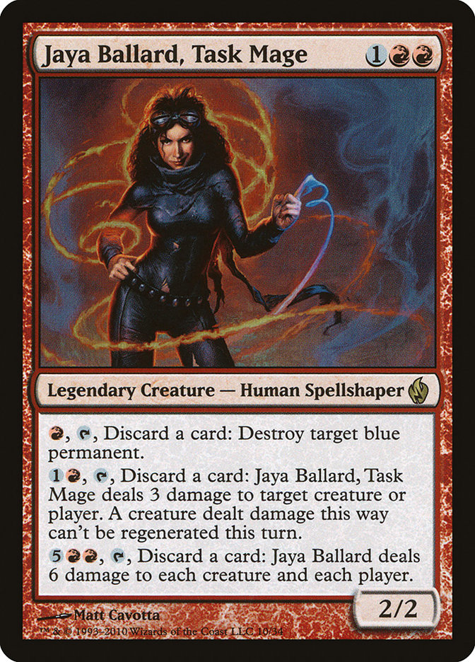 Jaya Ballard, Task Mage [Premium Deck Series: Fire and Lightning] | Tables and Towers