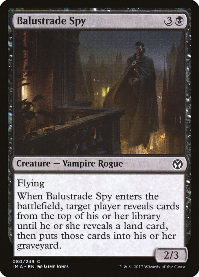 Balustrade Spy [Iconic Masters] | Tables and Towers