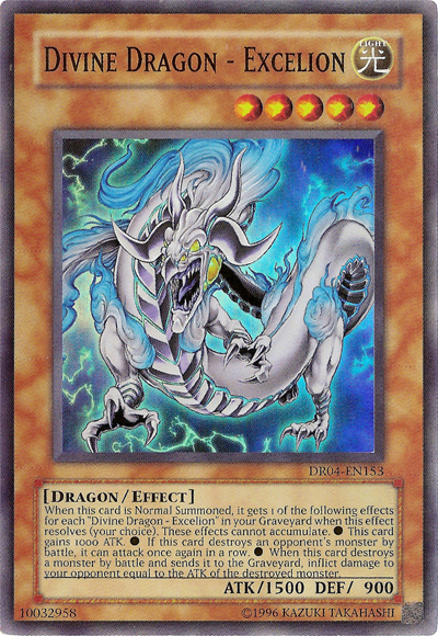 Divine Dragon - Excelion [DR04-EN153] Super Rare | Tables and Towers