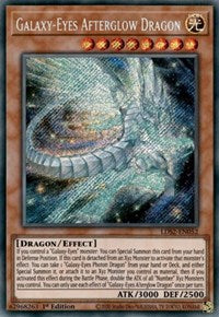 Galaxy-Eyes Afterglow Dragon [LDS2-EN052] Secret Rare | Tables and Towers